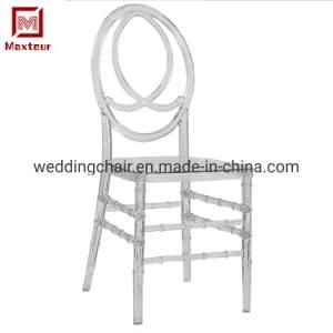 Clear Resin Acrylic Phoenix Chair for Wedding