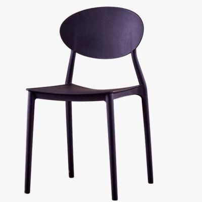 Factory Nordic Style Modern Chairs Outdoor Banquet Stool PP Plastic Chair Home Dining Furniture Restaurant Dining Chair for Dining Room