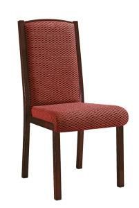 High Quality Imitated Wooden Aluminum Hotel Banquet Restaurant Dining Chair