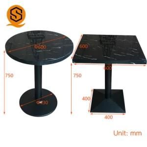 Marble Table Top for Restaurant, Outdoor Restaurant Table