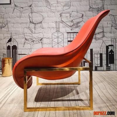 Mart Lounger Chair Modern Design Fabric PU Lounge Chair Repos Lounge Chair