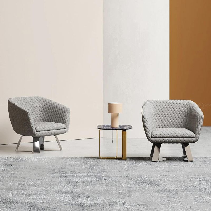 Factory Custom Fashion Design Modern Leisure Soft Comfortable Chair