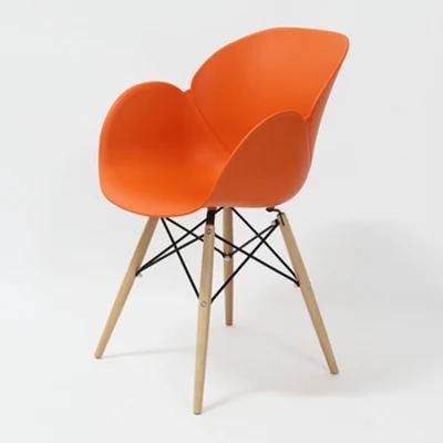 Restaurant Wood Leg Sets Living Room Chaise Furniture Modern Sillas De Cocina Con Apoyabrazos Nrdicas Plastic Chairs