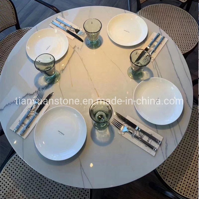 Modern Quartz Stone Top Dining Tables