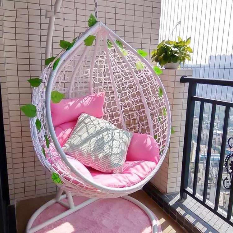 2022 Indoor and Outdoor Iron Hanging Basket Adult Leisure Swing Chair Hanging