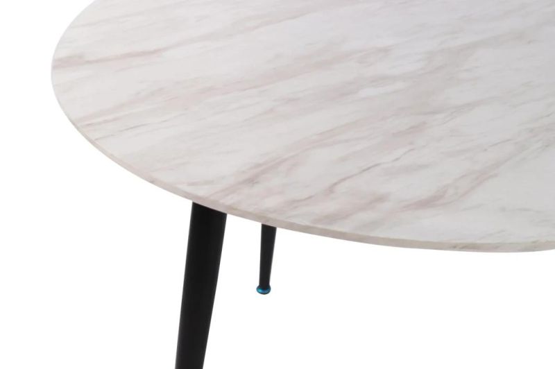 Attractive Price Wood Slab Round Solid Dining Table with High Quality