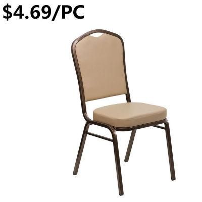 Cheap Armless Stacking Hotel Dining Concert Hall Dining Banquet Chair