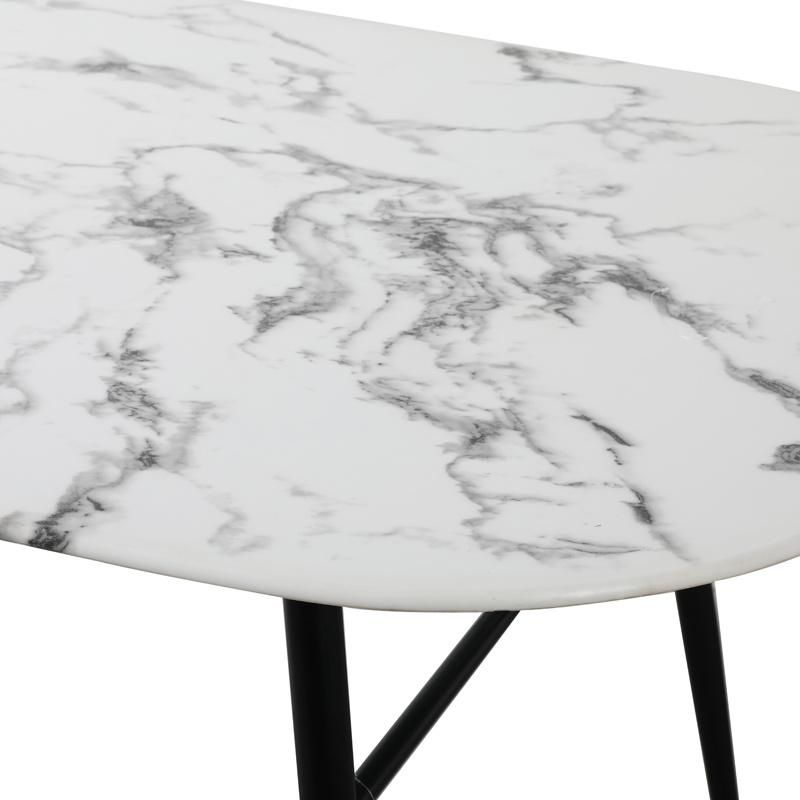 Hot Sales Metal Marble Restaurant Dining Table