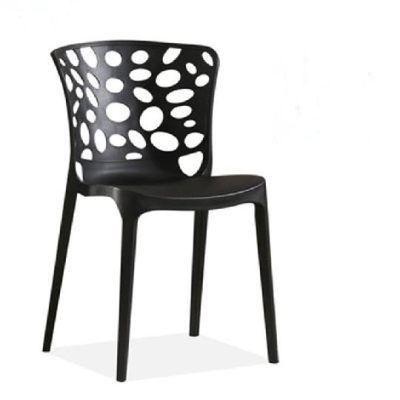 Wholesale Factory Price New Design Portable Dining Garden Stackable Chair Outdoor White Plastic Chair