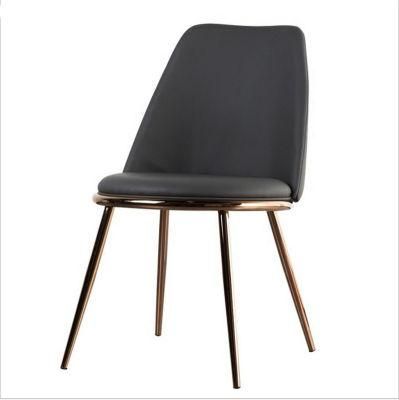 Luxury Hot Sales Design Restaurant Modern Accent Dining Chairs Stackable PU Leather Dining Chair for Wedding Rental