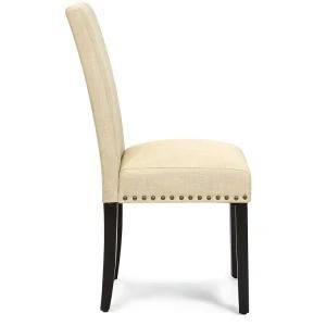 Armless Dining Chair with Solid-Wood