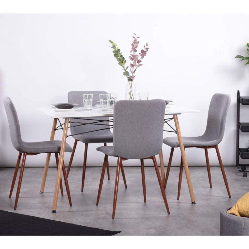 Free Simple Cheap Modern Hot Sale Dining Room Furniture Restaurant Glass Dining Table