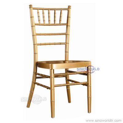 Factory Wholesale Restaurant Hotel Metal Iron Aluminum Chiavari Tiffany Chair