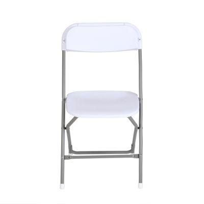 White Cheap Outdoor Used Metal Conference Wedding Wholesale Folding Dining Chairs