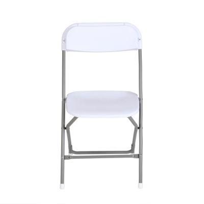 White Cheap Outdoor Used Metal Conference Wedding Wholesale Folding Dining Chairs