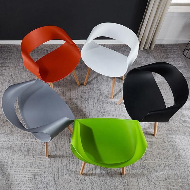 Modern Simple Nordic Personality Creative Chair Plastic Office Chair