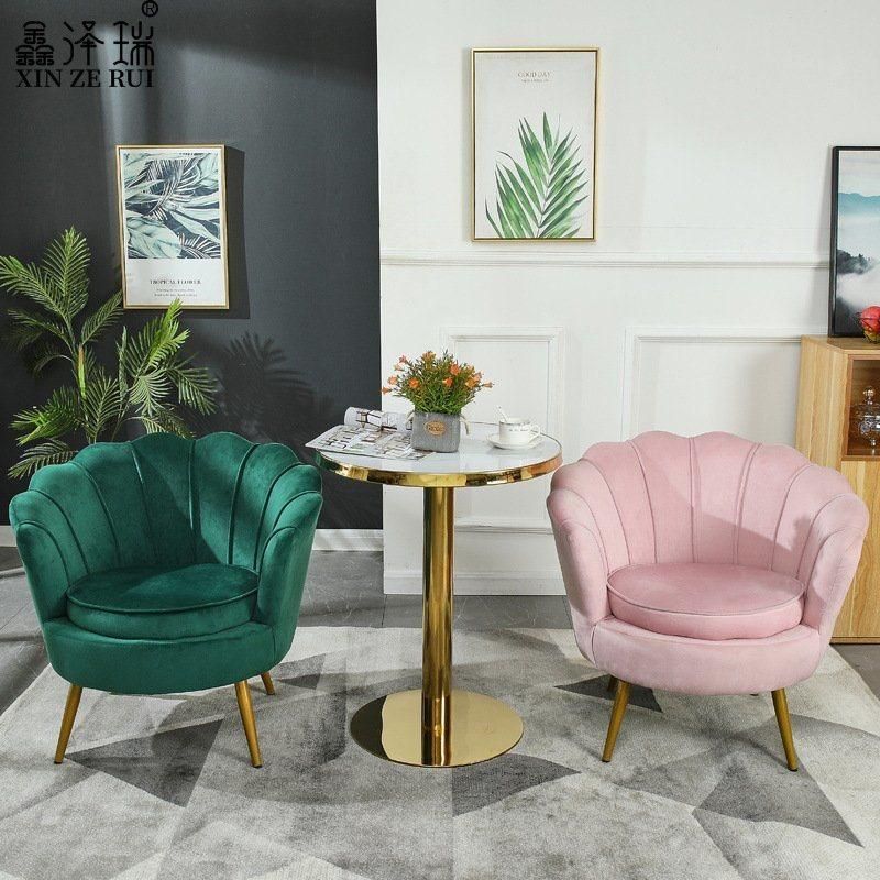 Wholesale Modern Design Tufted Upholstered Home Furniture Wingback Side Beige Dining Room Chair