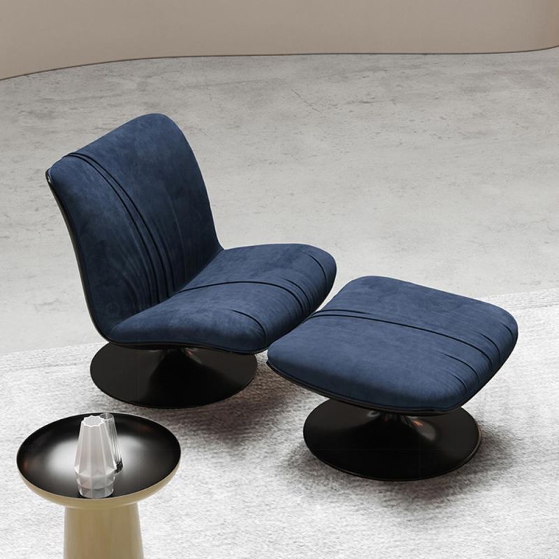 Italy Design Fully Upholstered Armchair Lounge Chair