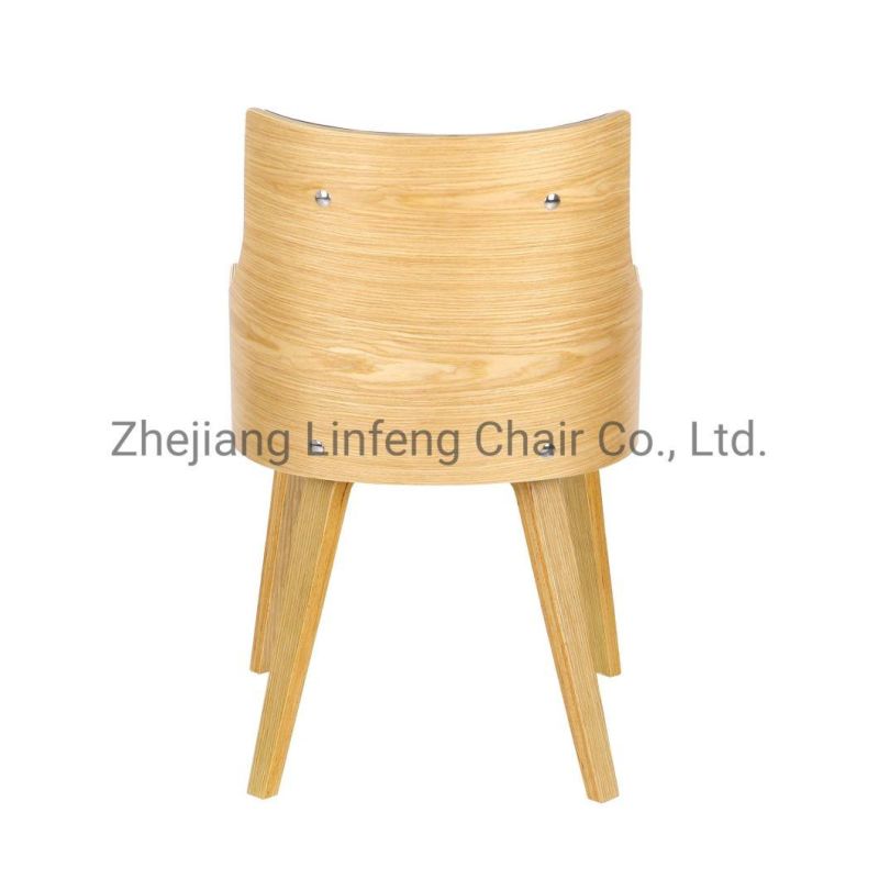 Modern Luxury Design PU Leather Backrest and Seat Chairs Dining Chair