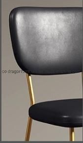 Wholesale Modern Furniture Metal Leg Leather Restaurant Dining Chair Set