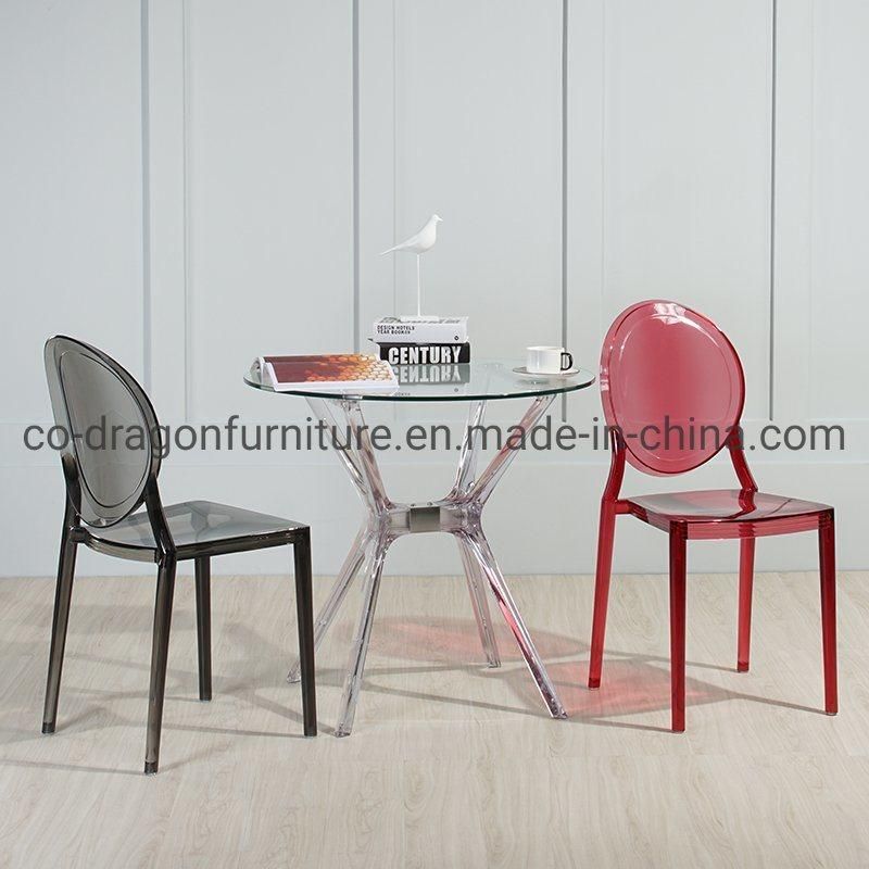 High Quality Modern Plastic Colorful Dining Chair for Home Furniture