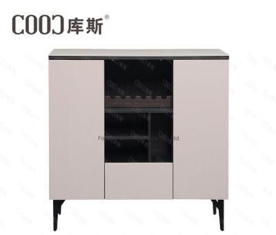 Chinese Style Furniture Modern Faience Craft Glass Sideboard Cabinet