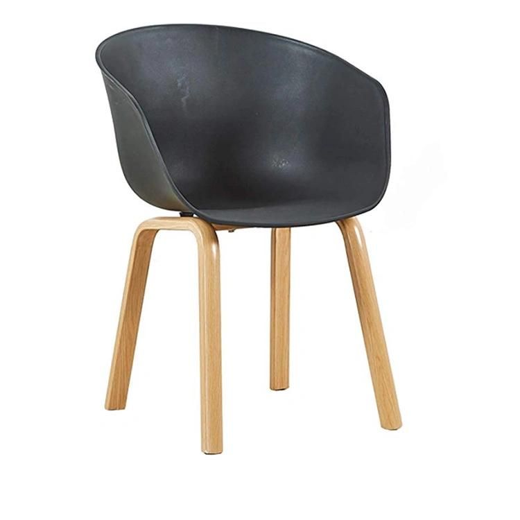 Outdoor Low Back Wedding Party Hotel Backrest Dining Plastic Chair