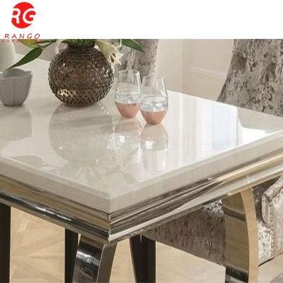 Hot Selling Dining Table with Chairs Dining Set Marble Dining Tables Dining Room Furniture