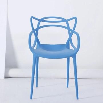 Hot Sale Master Design Indoor and Outdoor Restaurant Stackable Large Plastic Desk Waiting Chair