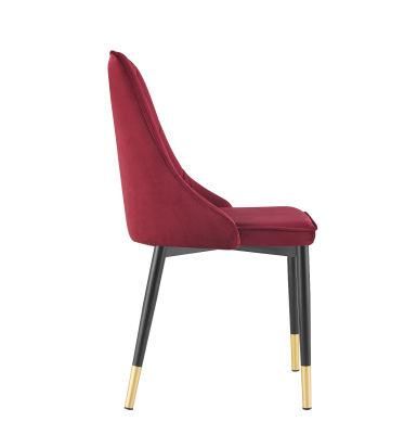 Gold Base Bar Height Stool Plush Velvet Chairs Barstool Fabric Black Bar Chair for Sale