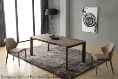 Modern Hot Sale Extension Ceramic Dining Table Home Furniture
