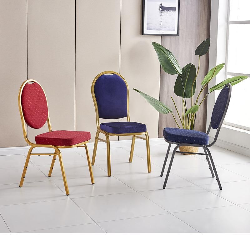Best Selling Armless Stackable Hotel Wedding Dining Silla Banquet Chair