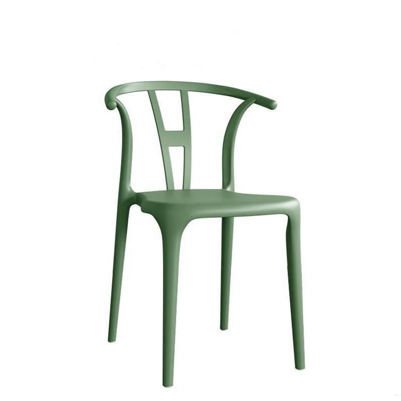 Modern High Back Armless Restaurant Banquet Hotel Dining Plastic Chair