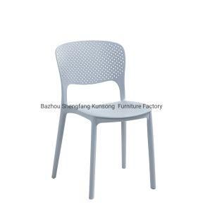 Grey Color PP Plastic Chair