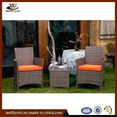 Outdoor Garden Furniture Rattan Leisure Patio Chairs and Table (WFD-12)