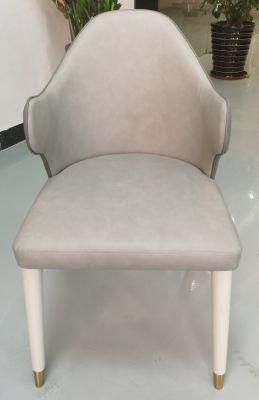 Wing Back Dining Chair Leather Armchair Restaurant Chair