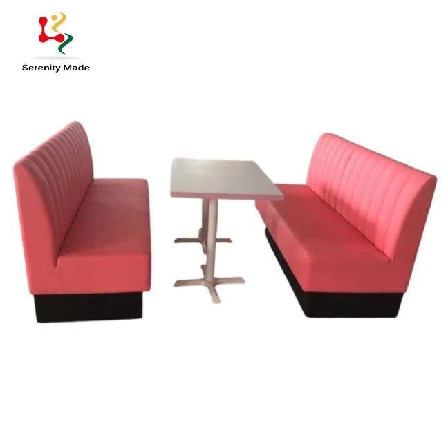 Customized Fabric Size Modern Booth Seating Sofa