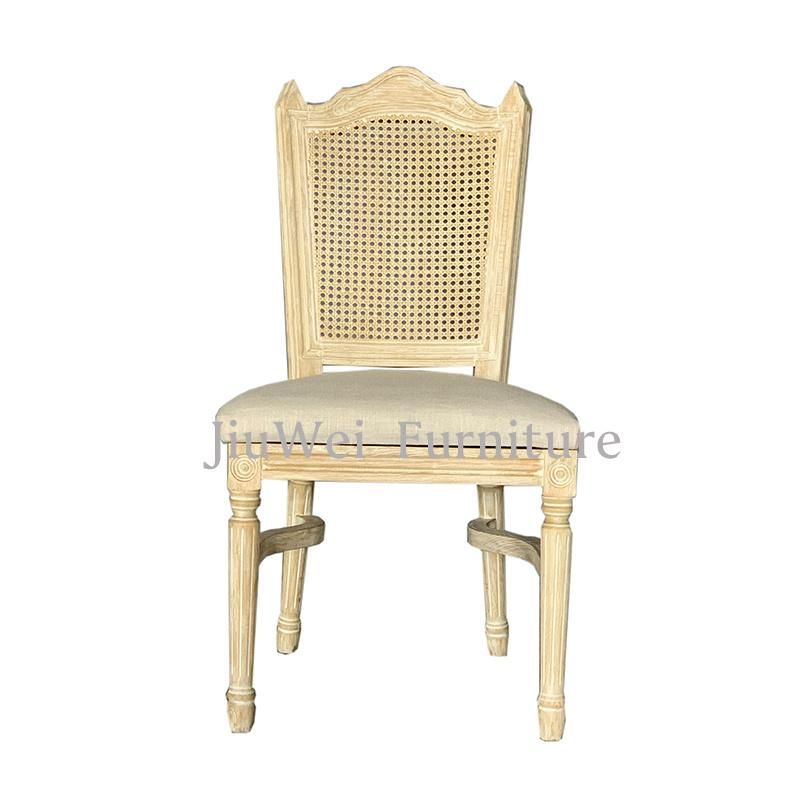 China Customized Wedding Hotel Home Modern Leisure Chair Garden Furniture Wooden Dining Chairs