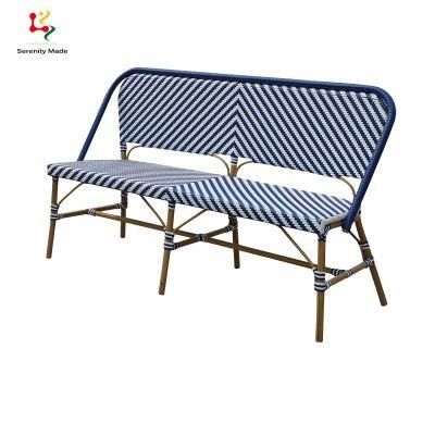 Wholesale Waterproof Outdoor Garden Lounge Plastic Rattan Sofa
