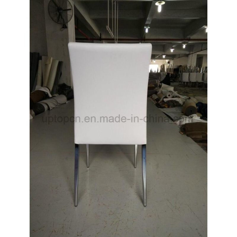 (SP-LC219) Steel Frame Stacking Leather Dining Chair for Hotel, Restaurant, Wedding, Exhibition