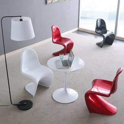 Modern Meeting Room Furniture Coffee Dining Chair Set with Plastic
