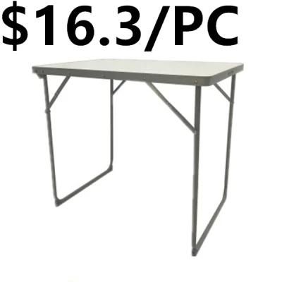 2020 Hot Sold Portable Metal Outdoor Garden Restaurant Camping Home Dining Folding Table