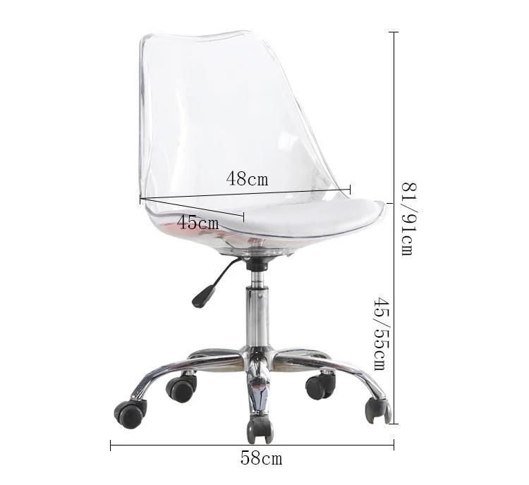 Custom Made Premium Transparent Acrylic Office Chair