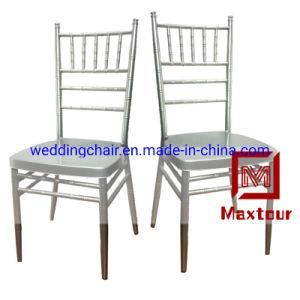 Good Quality Factory Directly Sell Silver Iron Chiavari Chair