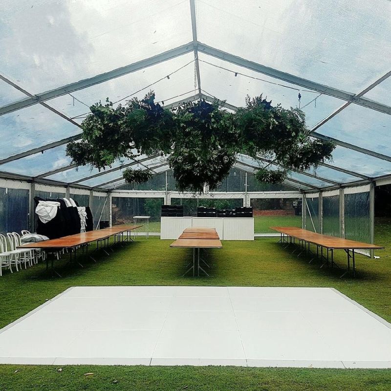 Removable Wood Material Acrylic Stage Dance Floor for Wedding Decoration