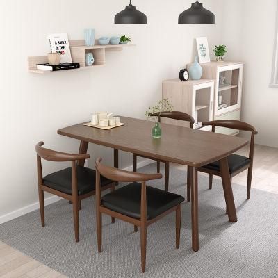 Modern Fast Move Hot Selling Home Dining Furniture Restaurant Wooden Dining Table