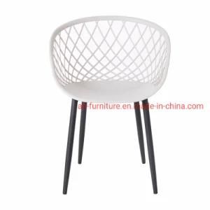 Metal Legs Armchair Chair for Dining Room
