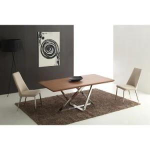 Classic Wooden MDF with Veneer Dining Table for Office