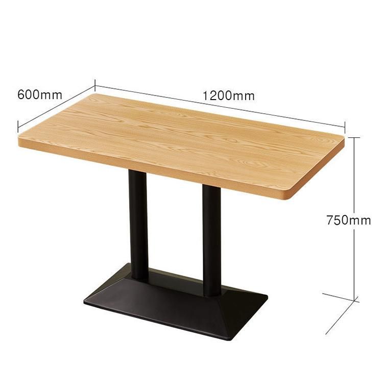 Portable Vintage Hotel Bar Chic Dining Room Tables High Quality Leisure Table Can Be Customized