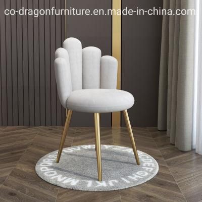 Fashion Wholesale Metal Dressing Chair with Fabric for Dining Furniture